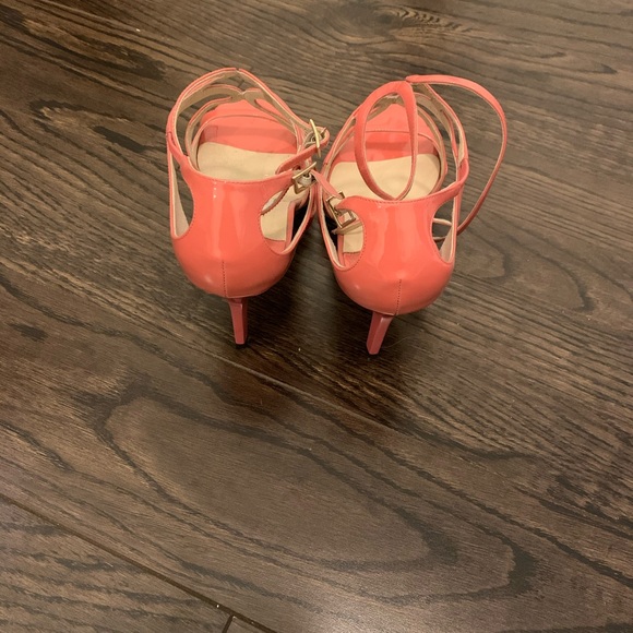 Strappy Pink Jimmy Choo “Lance” Sandals - Picture 3 of 3